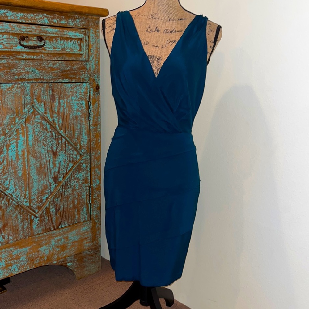 Maria Bianca Nero silk cocktail dress
